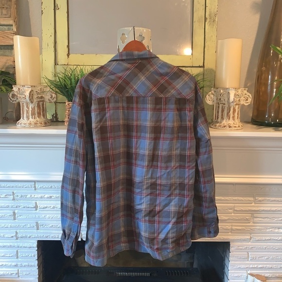 Horny Toad Men’s Organic Cotton Flannel Multi-Color Button Down Long Sleeve xl - Picture 5 of 5
